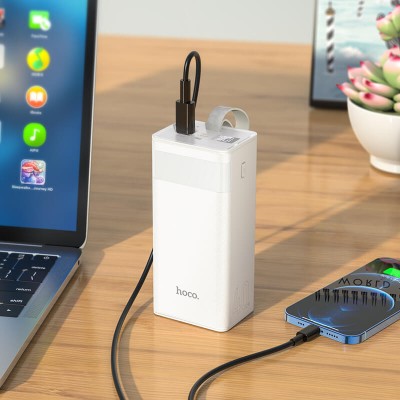 УМБ HOCO Powermaster fully compatible 40000mah J86 |2USB/1Type-C, PD/QC, 5A/22.5W|
