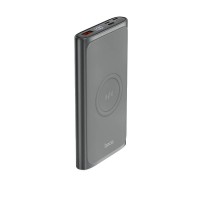 УМБ HOCO Aegis fully compatible wireless fast charging power bank 10000mah Q6 |1USB/1Type-C/1Lightning, PD/QC, 5A/22.5W|
