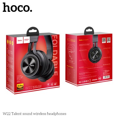 Навушники Bluetooth Hoco Talent sound W22