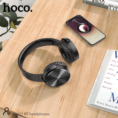 Навушники Bluetooth Hoco Foldable headphones DW01 |BT5.0, TF, AUX, 4Hours|