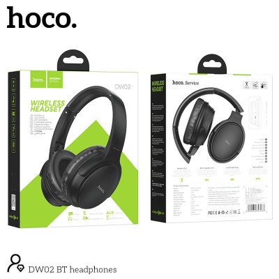Навушники Bluetooth HOCO headphones DW02 |BT5.0, TF, AUX, 4Hours|