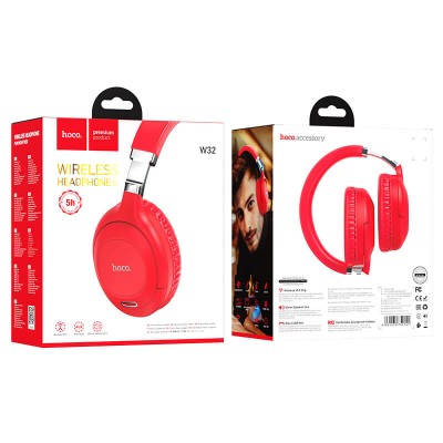Навушники Bluetooth Hoco Sound magic BT headphones W32 |BT5.0, AUX, 5Hours|