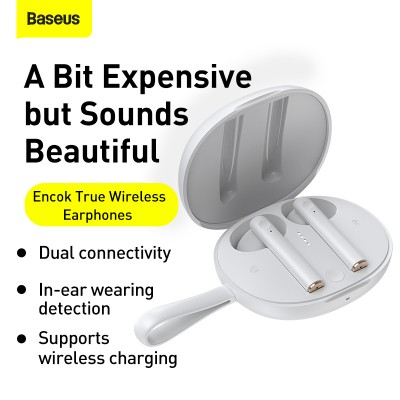 Навушники Bluetooth BASEUS Encok True Wireles W05 (NGW05-01)