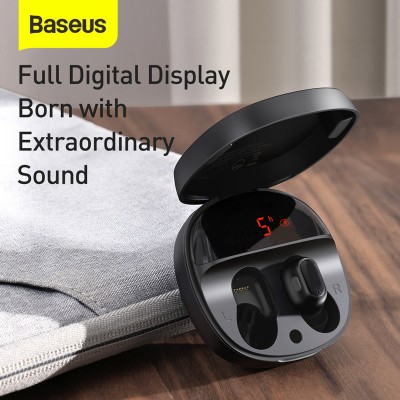 Навушники Bluetooth BASEUS Encok True Wireless Earphones WM01 Plus (NGWM01P-04)