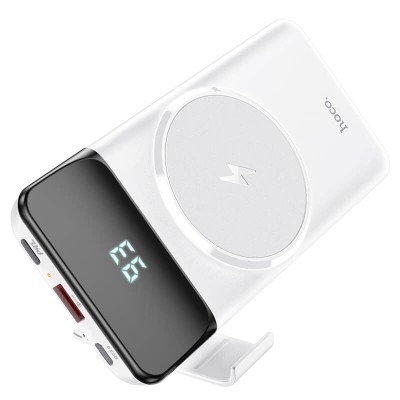 УМБ HOCO Bobby magnetic fast charging power bank J76 10000mah |1USB/1Type-C, 15W Qi, 22,5W, 3A, QC/PD|
