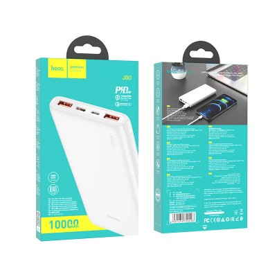 УМБ HOCO Premium fully compatible power bank J80 10000mah |2USB/1Type-C, QC/PD, 20W/3A|