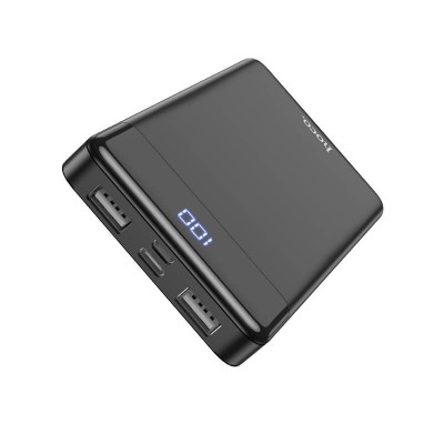 УМБ HOCO cool plug power bank J84 10000mah |2USB/1Type-C, 2A|