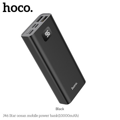 УМБ HOCO with display Star Ocean J46 10000mah |2USB/Lightning/Type-C, 2A|