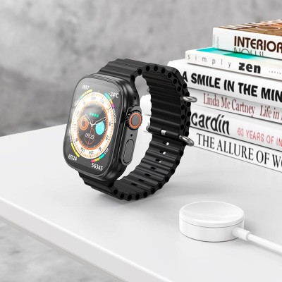 Smart  Sports Watch Borofone  BD3 Ultra (call version) |BT Call, Track, HeartRate, IP67|