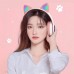 Навушники Bluetooth Cat Rainbow LED ear STN-28 |BT5.0, FM/AUX/TF|