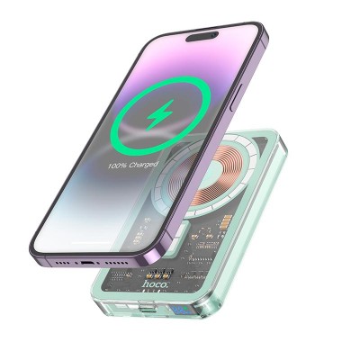 УМБ HOCO Ice Crystal magnetic fast charging power bank Q14 5000mah |Type-C, QC/PD, 20W/3A|