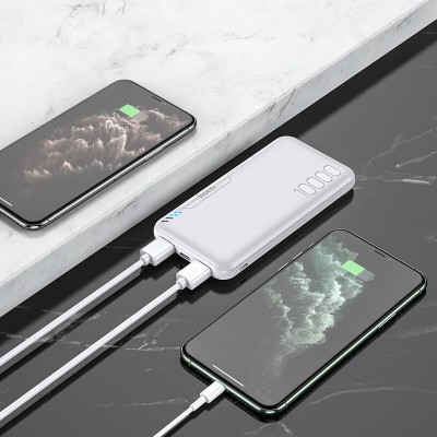УМБ HOCO EasyLink power bank J82 10000mah |2USB/Type-C/Lightning, 2A|