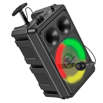 Акустика-караоке BOROFONE Dancing outdoor BT speaker BP9 |BT5.0, AUX/FM/TF/USB, 10W, 3h|
