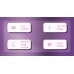 УМБ USAMS Lightning / Micro Cable Digital Display Electroplating PB40 US-CD107 8000mAh |1USB, 2.1A|