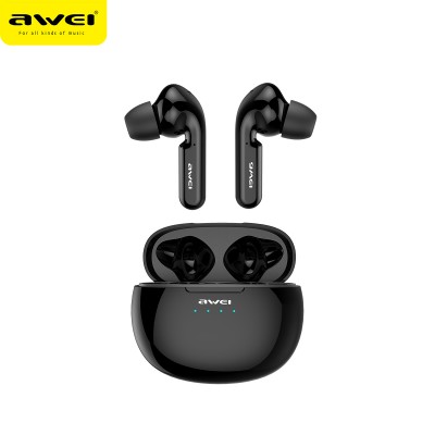 Навушники Bluetooth Awei TWS Sports T15 |BT5.0, 390mAh/45mAh, 4Hours, IPX4|