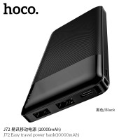 УМБ HOCO Easy travel power bank 10000mah J72 |2USB/1Type-C, 2A|