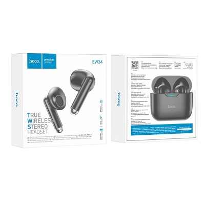 Навушники Hoco Full true wireless BT headset EW34 |BT5.3, 30/250mAh, 4h|