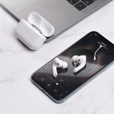 Навушники Hoco Active Noise Cancelling true wireless BT headset Ew05 Plus |BT5.0, ANC, 30/400mAh, 3.5