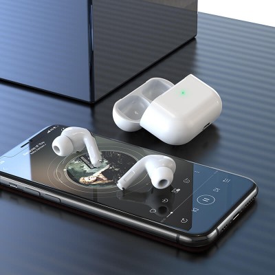 Навушники Hoco Active Noise Cancelling true wireless BT headset Ew05 Plus |BT5.0, ANC, 30/400mAh, 3.5