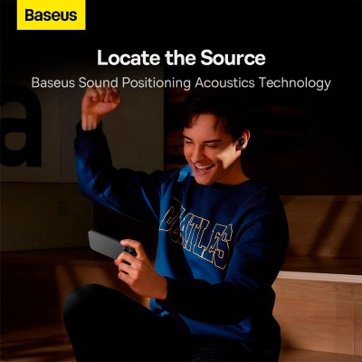 Навушники Baseus Bowie WM03 True Wireless Earphones |BT5.3, 50/500mAh, 8H, Location|