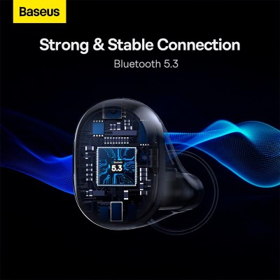 Навушники Baseus Bowie WM03 True Wireless Earphones |BT5.3, 50/500mAh, 8H, Location|