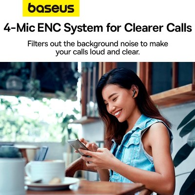 Навушники Baseus Bowie M1 True Wireless Earphones |BT5.2, 35/400mAh, 4.5H, ANC|