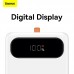 УМБ BASEUS Block Digital Display 10000mAh |1USB/1Type-C/Lightning Cable, 20W/3A, PD/QC| (PPBLK-02)