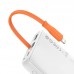 УМБ BASEUS Block Digital Display 10000mAh |1USB/1Type-C/Lightning Cable, 20W/3A, PD/QC| (PPBLK-02)