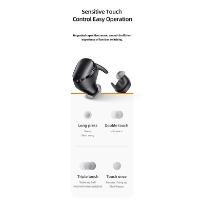 Навушники Bluetooth USAMS TWS Earbuds LX08 |BT5.0, 30/300mAh, 4h|