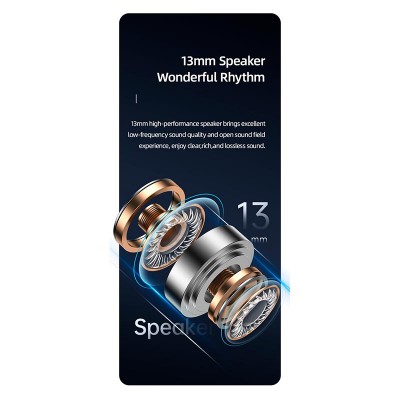 Навушники Bluetooth USAMS TWS Earbuds XH09 |BT5.1, 35/300mAh, 5.5h|