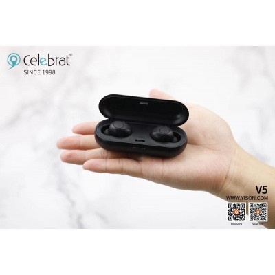 Навушники CELEBRAT Bluetooth TWS-V5