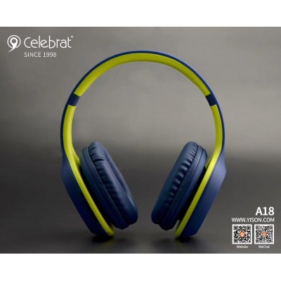 Навушники CELEBRAT Bluetooth A18
