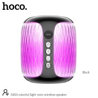 Акустика Hoco colorful light Mini wireless speaker DS13 |BT5.0, TF/USB/AUX/FM|