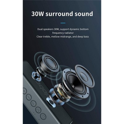 Акустика xdobo X5 IPX6 |BT5.0, DSP, 30W, TWS, AUX/TF/USB, 8h Max|