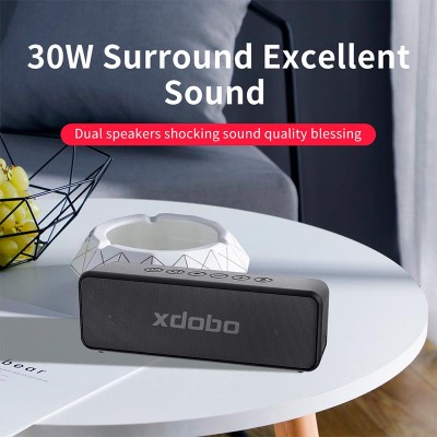 Акустика xdobo X5 IPX6 |BT5.0, DSP, 30W, TWS, AUX/TF/USB, 8h Max|