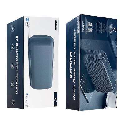 Акустика xdobo X7 IPX5 |BT5.0, DSP, 50W, AUX/TF/USB, TWS, 15h Max|