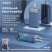 УМБ REMAX Hunergy Series 22.5 W LED cabled Bank 50000mAh RPP-200 2USB / 1TYPE-C, PD / QC, 20W, 3A|