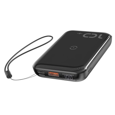 УМБ BASEUS Mini S Bracket with wireless charger 10000mAh |1USB/1Type-c, QC/PD, 10W/18W| (PPXFF10W-01)