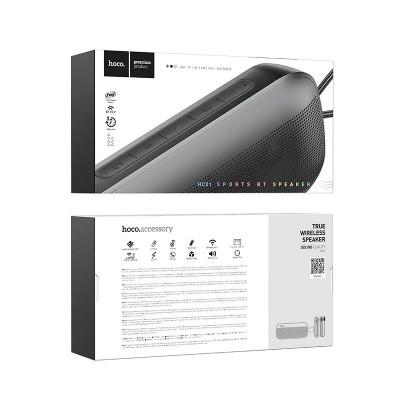 Акустика HOCO Shadow sports BT speaker HC21 |BT5.1, TWS, FM/TF/USB/AUX, 3h|