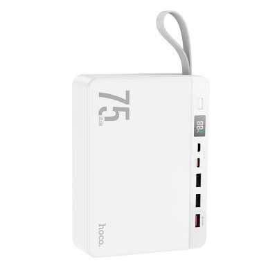 УМБ HOCO Overlord fully compatible power bank J94 75000mah |3USB/Type-C, PD/QC, 20W/5A|