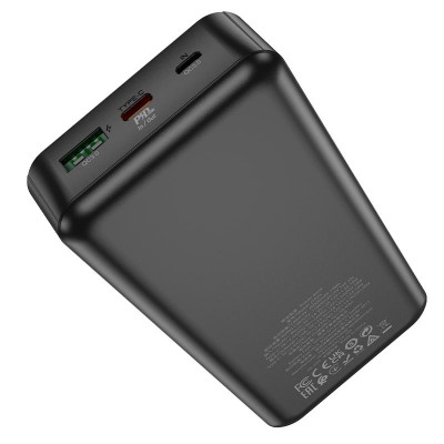УМБ HOCO Cool figure power bank J102A 20000mAh |2USB/Type-C, 20W/3A, PD/QC|