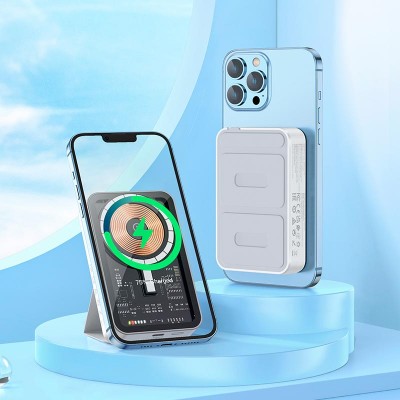УМБ HOCO Transparent discovery edition magnetic fast charge power bank Q10A 10000mAh |Type-C, 3A/20W, QC/PD|