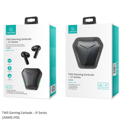 Навушники Bluetooth USAMS TWS Gaming Earbuds jy Series |BT5.0|