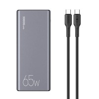 УМБ USAMS Digital Display Fast Charging US-CD165 PB59 30000mAh |2USB/1Type-C, 65W/3A, PD/QC| УМБ USAMS Digital Display Fast Charging US-CD165 PB59 30000mAh |2USB/1Type-C, 65W/3A, PD/QC|