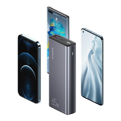УМБ USAMS Digital Display Fast Charging US-CD165 PB59 30000mAh |2USB/1Type-C, 65W/3A, PD/QC|