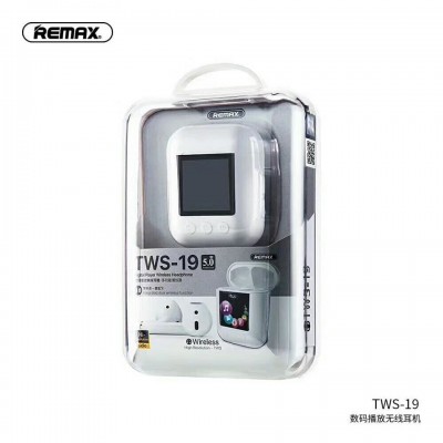 Навушники Bluetooth REMAX Digital Player TWS-19 |BT5.0, IPX4|