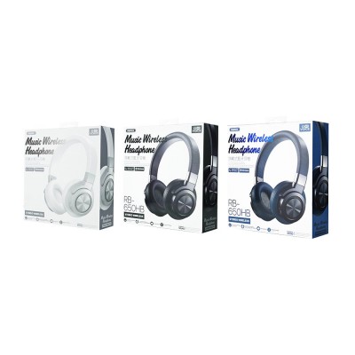 Навушники Bluetooth REMAX Music Wireless RB-650HB HD Mic |BT5.0, 10hours|
