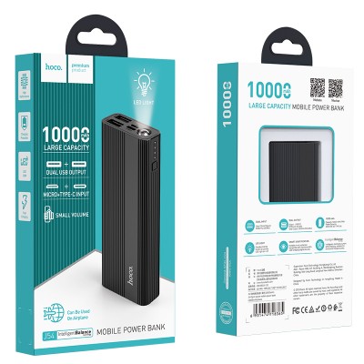 УМБ HOCO Spirit power J54 10000mah |2USB/1Type-C, 2A|
