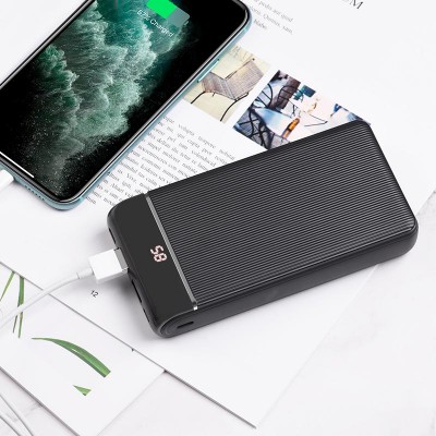 УМБ HOCO with Display Famous 20000mAh J59A |2USB/Type-C/Lightning, 2A|