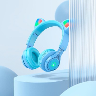 Навушники Hoco Cat ear kids BT headphones W39 |BT5.3, AUX, 10H, 85db|